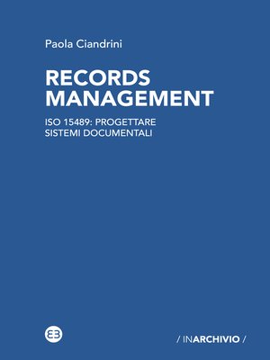 cover image of Records management